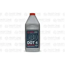 PART-ONE 1BF800 - Жидкость тормозная 880гр брутто (750мл) - DOT 4 для авто c ABS, FMVSS 116, ISO 4925 class 4, JIS K2233, SAE J1703, SAE J1704, (15 шт./уп.)