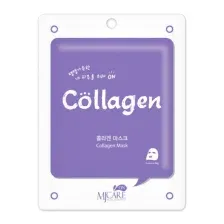 Маска для лица тканевая Mijin Cosmetics Care с коллагеном (22г)