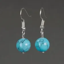 Серьги Wolves Элитная Бирюза 40812 №2