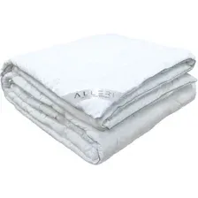 Одеяло Alleri Тик Демисезонное 175x210 (лебяжий пух)