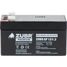 Аккумулятор для ИБП ZUBR GP 12V-1.3 12V 1.3Ah ZUBR GP 12V-1.3AH