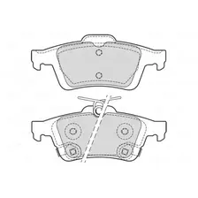 Тормозные колодки дисковые задняя ось VALEO 601709