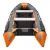 Надувная лодка Roger Boat Hunter 3000 (без киля, графит/оранжевый)