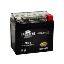 Аккумулятор PRESIDENT Innovation IGel AGM 1205 5A/h 90А 113х70х107мм / YTX5L-BS IGEL
