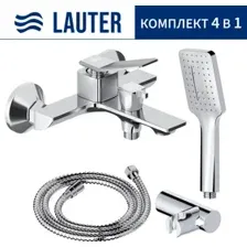 Смеситель Lauter Allure 21CK6618C + 21СКFG80101C + 21S00126 + 21CKFS90120