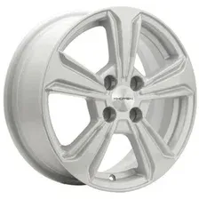 Литые диски Khomen KHW1502 (Solaris II) 15x6&quot 4x100мм DIA 54.1мм ET 46мм F-Silver
