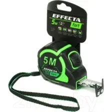 Рулетка Effecta Fort 25мм / 581525 (5м)