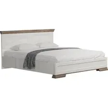 Кровать Black Red White Marselle LOZ180х200 М (ясень снежный/дуб сонома темный/ясень снежный)