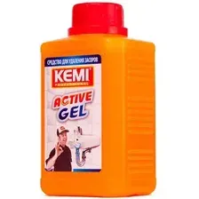 Средство для удаления засоров Kemi Active Gel 500 мл