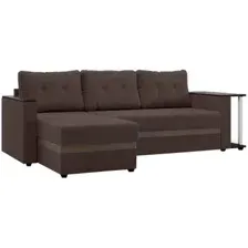 Диван Mio Tesoro Атланта 110 (Savana Chocolate/Ecostile Chocolate)