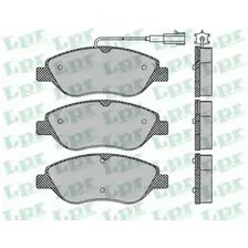Тормозные колодки дисковые передняя ось LPR 05P1267
