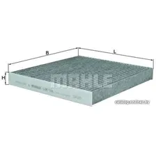 Салонный фильтр Mahle Knecht LAK158