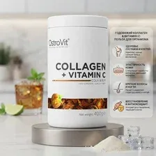 Коллаген OstroVit Collagen  Vitamin C 400 г (Кола и Ром)