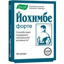 БАД Эвалар Йохимбе Форте (30 капсул)
