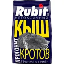 Средство для борьбы с вредителями Rubit Кыш Репеллент от кротов (1кг)