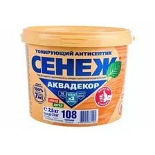Антисептик Сенеж Аквадекор 108 черешня 2,5 кг