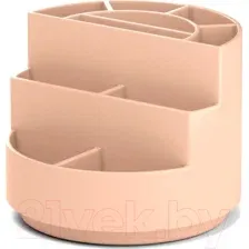 Подставка настольная Erich Krause Mini Burger Powder 55773 (розовый)