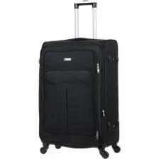 Чемодан-спиннер L'Case Amsterdam 27 (L, черный)
