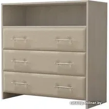 Комод PROxSON Varna 90x40x90 (дуб шамони светлый/бежевый)