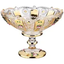 Конфетница Lefard Gold Glass 195-171