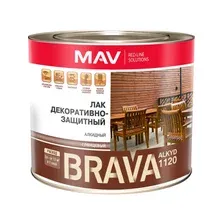 Лак алкидный BRAVA ALKYD 1120 [1 л] (128427)