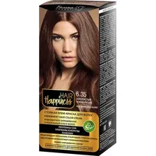 Крем-краска для волос Белита-М Hair Happiness стойкая тон № 6.35 (золотистый темно-русый)