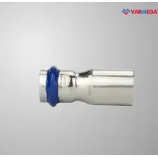 Фитинг Varmega Муфта-вставка однораструбная Inox Press переходная 22ax15 VM704002215
