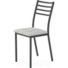 Стул AMC Comfort 4К1.6 (кожзам серый/черный)