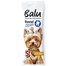 BALU Лакомство для собак Dental с кальцием S