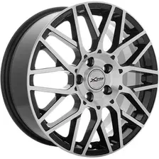 Литые диски X'trike X-131M Geely Coolray 17x7" 5x114.3мм DIA 54.1мм ET 50мм BK/FP