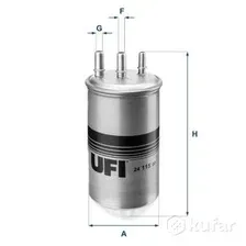 Фильтр топливный к Renault Logan 1 2411500ufi,7701478546,8200803830