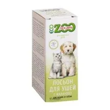 Лосьон для ушей ЭКО ZOOЛЕКАРЬ для кошек и собак 30 мл