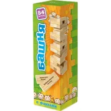 Настольная игра Нескучные игры Башня для детей с заданиями