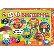 Настольная игра Русский стиль Фотовикторина Грибы и ягоды / 03435