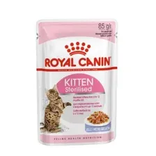 Royal Canin KITTEN STERILISED (желе), 85 гр*12 шт