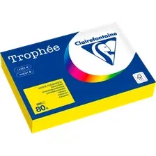 Офисная бумага Clairefontaine А4 80г/м2 1978PC (500л, солнечный желтый)