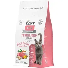 Сухой корм для кошек Brit Кеа Cat Sterilised Metabolic с индейкой 400 г