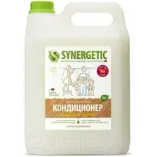 Кондиционер для белья Synergetic Миндальное молочко 5 л
