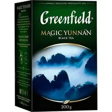 Чай листовой GREENFIELD Magic Yunnan черный (200г)