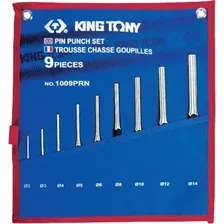 Набор выколоток 9 предметов KING TONY (1009PRN)