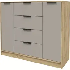 Тумба Интерлиния Концепт КТ-Т120 Глосс (дуб золотой/луна)
