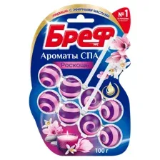 Блок для унитаза Бреф Ароматы спа, Роскошь, 2х50 г