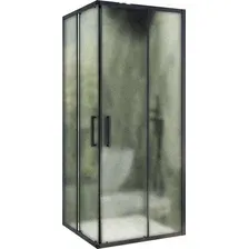 Душевой уголок MaybahGlass MGY-1327-6 (сатин стекло/черный)