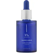  Missha Сыворотка для лица Super Aqua Ultra Hyalron Ampoule Интенсивно увлажняющая 47 мл
