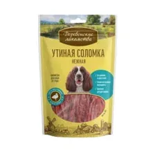 Лакомство для собак: утиная соломка нежная 90 г