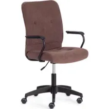 Офисное кресло TetChair Wind флок (коричневый)