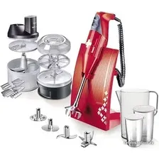 Погружной блендер Bamix Superbox Swissline M200 red