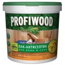 Лак Profiwood лак-антисептик для бань и саун (2.5 л)