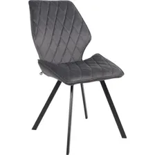 Стул Rafael d10 hematite lux/черный