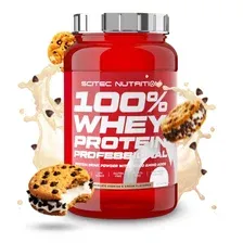 Сывороточный протеин Scitec 100% Whey Protein Prof 920 г (Крем-Печенье)